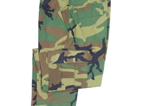 Trousers - Adult - BDU - Woodland Camo - Sizes XS - 2XL