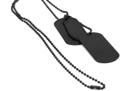 Dog Tags - Black