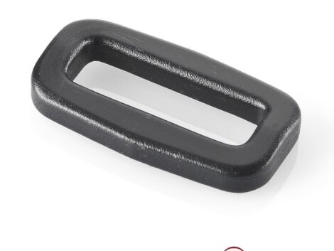 VELCRO® Brand Rectangle Loop AC401 – 19mm Black (Pack of 6)