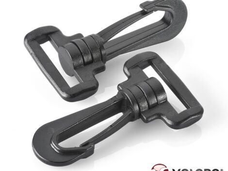 VELCRO® Brand Swivel Snap Hook AC103 – 19mm Black (Pack of 6)