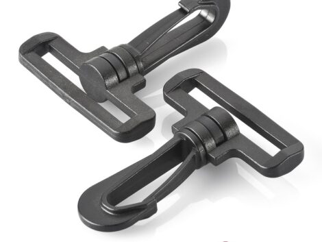 VELCRO® Brand Swivel Snap Hook AC103 – 38mm Black (Pack of 6)