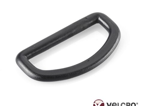 VELCRO® Brand Heavy Duty D-Ring AC303 – 50mm Black (Pack of 6)