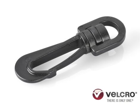 VELCRO® Brand Swivel Hook AC105 – Black (Pack of 6)