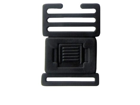 VELCRO® Brand Centre Release Buckle AC506 – 25mm Black (Pack of 6)