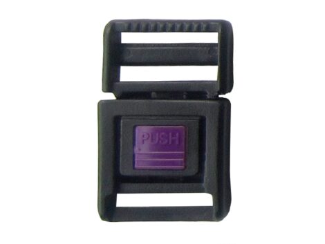VELCRO® Brand Centre Release Buckle AC509 – 25mm Black (Pack of 6)