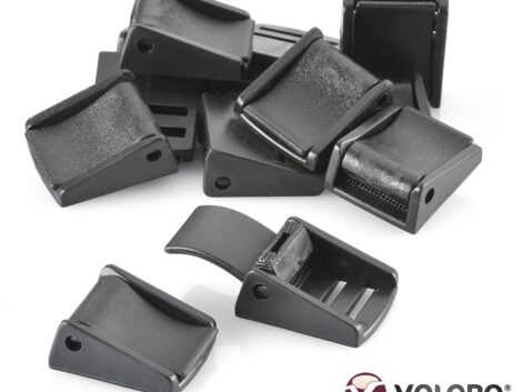 VELCRO® Brand Press Buckle AC601 – 19mm Black (Pack of 6)