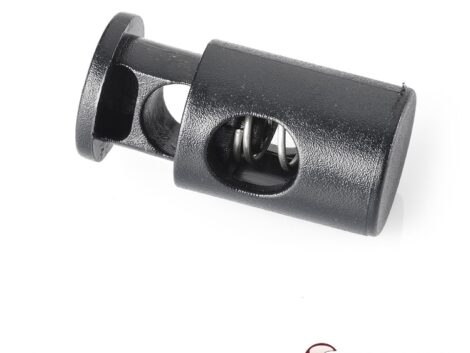 VELCRO® Brand Barrel Cord Lock PE603 – 6mm Black (Pack of 6)