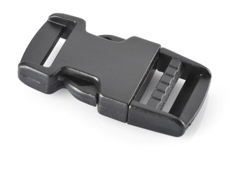 VELCRO® Brand Heavy Side Release Buckle AC501N – 25mm Black (Pack of 6)