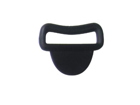VELCRO® Brand Concave Loop Round Tab PE415RT – 38mm Black (Pack of 6)
