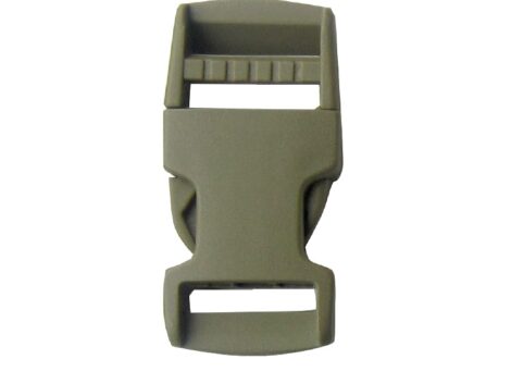 VELCRO® Brand Side Release Buckle NY501 – 25mm Olive Drab (Pack of 6)