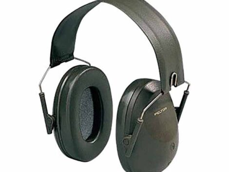 Original British Army Earmuffs - Folding Ear Protection - Military Surplus
