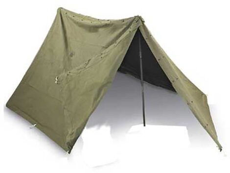 Original U.S. Military Shelter Half (Hoochie) – Vintage Field Issue – Grade 2