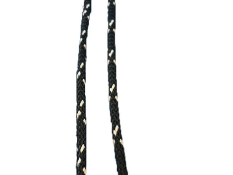 Polyester Cord / Rope -  3mm - Black & White  10mtr length
