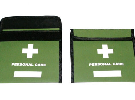 Custom Personal Care Pouch – Emergency Services (Printed Identification)