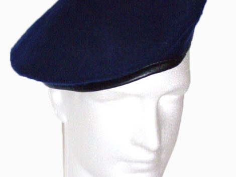 Beret - Wool - Navy - Size  62  ( XL )