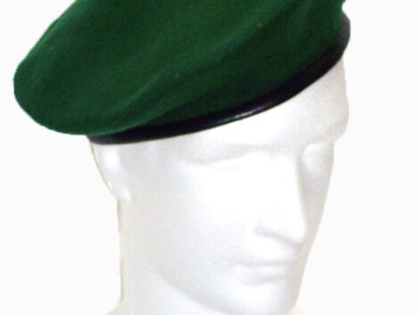 Beret - Wool - Green - Sizes  56 - 62  ( S, M , L & XL )