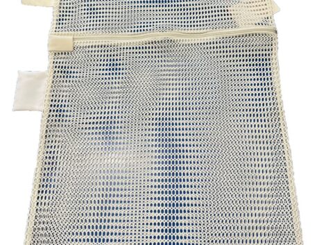 Mesh Laundry Bag – Industrial 500 × 600mm (White, Imported)