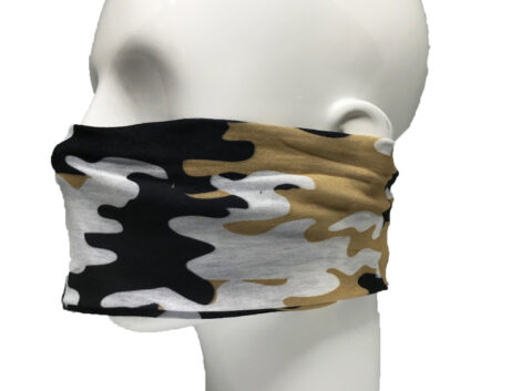 Neck Tube, Scarf, Balaclava, Face Mask, Bandana, Hunting Mask Beige Camo