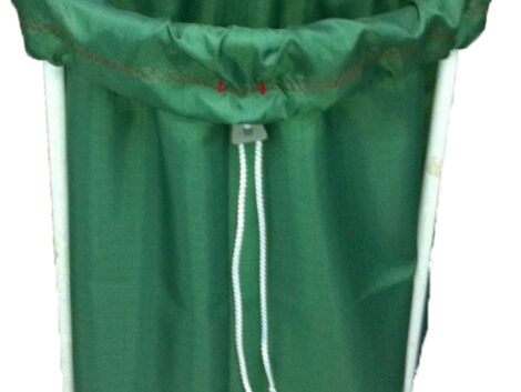 Industrial laundry bag green 460x750mm Australian made