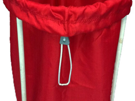 Industrial laundry bag red 460x750mm Australian made