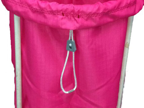 Ripstop Laundry Bag – Standard Size (Pink, 460 × 750mm)