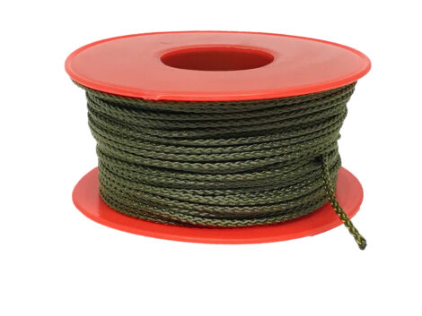 Hoochie Cord - 2.5mm - Army - Olive Green