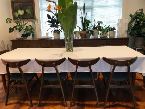 Custom Table Cloth - White