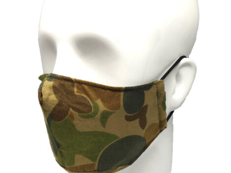 Face Mask - Auscam - Three Layer - Reversible