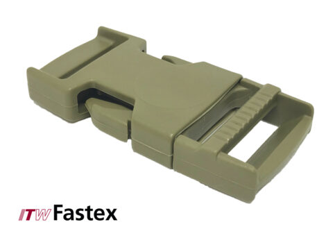 ITW Fastex Side Release Buckle – 25mm Khaki (Pack of 6)
