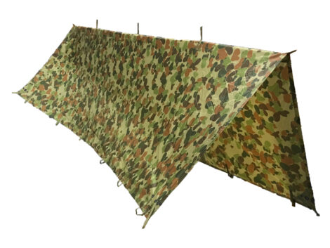 New Genuine ADF Issue Auscam Hoochie  / Hootchie / Hutchie  Half Shelter