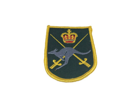 Army Roo & Cross Swords Patch