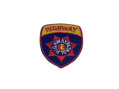 Highway Patrol Patch - Navy