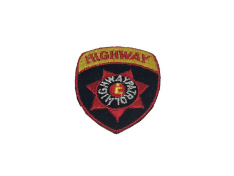 Highway Patrol Patch - Black