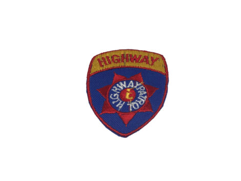 Highway Patrol Patch - Blue