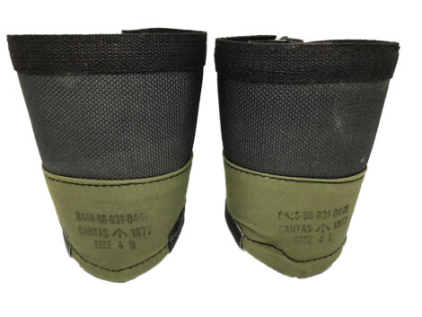 Genuine Australian Military Surplus Canvas Anklet Gaiters Size Medium / Large