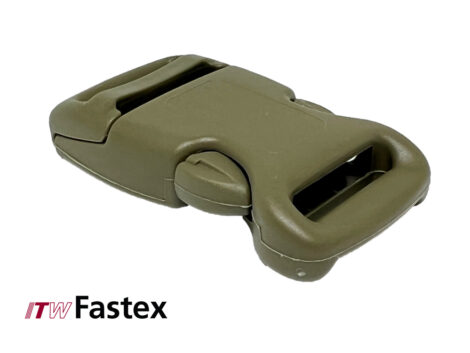 ITW Fastex Side Release Buckle – 25mm Khaki (Life Jacket Style) (Pack of 2)