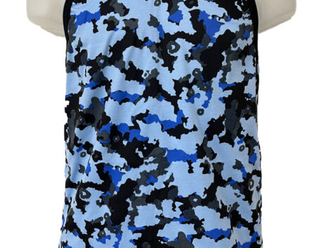 Tank Top- Blue Camo - Adult