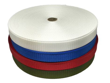 Polyester Webbing – Heatset 25mm (10m Length)