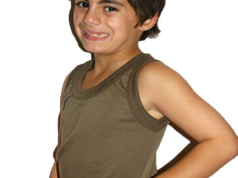 Kids Tank Top – Poly/Cotton (Sizes 2–14)