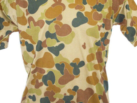 Adult T-Shirt – Auscam Tactical Knit Short Sleeve (Sizes XS–3XL)