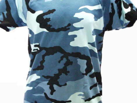 Adult T-Shirt – Skycam Camo (Sizes XS–3XL)