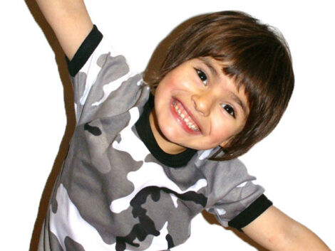 Kids T-Shirt – Urban Camo (Sizes 2–14)