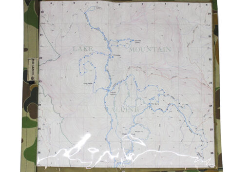 Map Case - Laminated Auscam available in Size M, L & XL