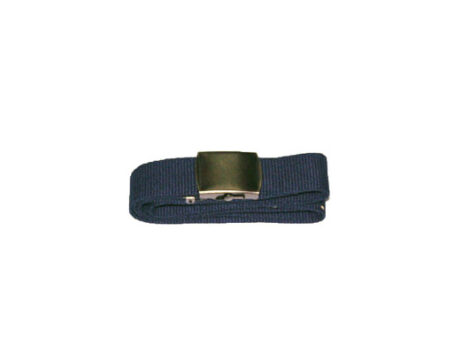 Belt - 32mm Webbing - Navy with Black Buckle