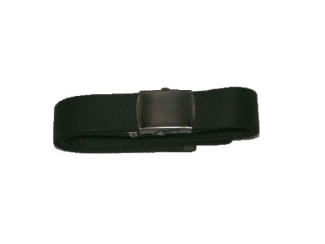 Belt - 32mm Webbing - Black with Black Buckle