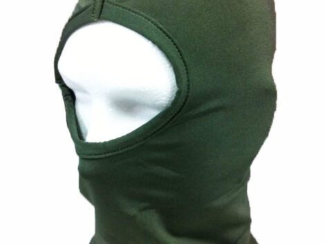 Balaclava - Open Face - Lycra - Olive Green
