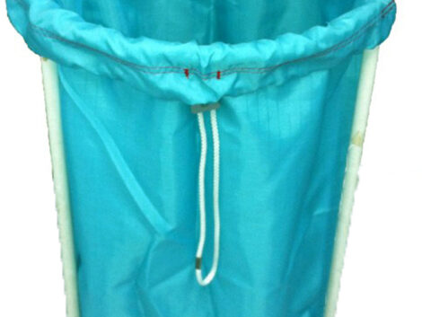 Industrial ripstop laundry bag aqua 460x750mm Australian made