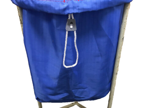 Ripstop Laundry Bag – Short Size (Blue, 460 × 550mm)