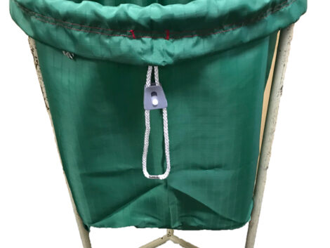 Ripstop Laundry Bag – Short Size (Green, 460 × 550mm)