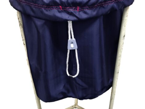 Ripstop Laundry Bag – Short Size (Navy, 460 × 550mm)
